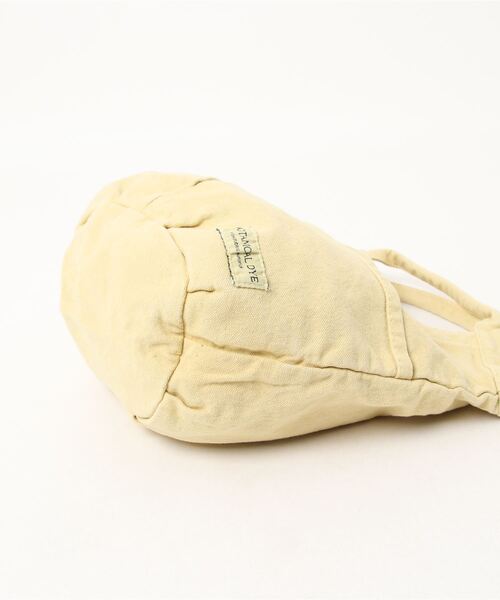 on the day（オンザデイ）の「VegieBAG　バケットバッグ　ボタニカルダイ（トートバッグ・メンズ・イエロー/ネイビー・FREE）」の6枚目の写真