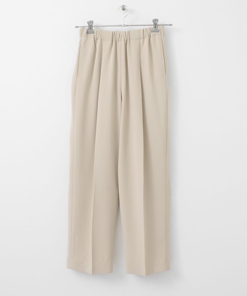 URBAN RESEARCH DOORS(アーバンリサーチドアーズ)の「ダブルクロスイージーパンツ(その他パンツ・レディース・ブラック/ベージュ/ミント・38/36)」の4枚目の写真