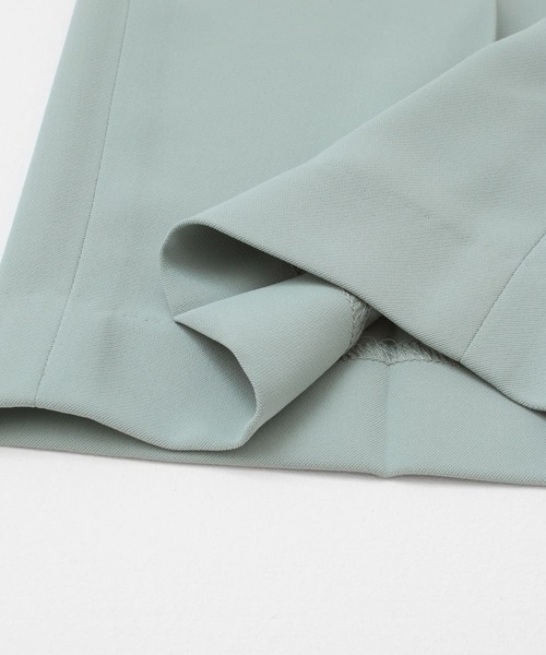 URBAN RESEARCH DOORS(アーバンリサーチドアーズ)の「ダブルクロスイージーパンツ(その他パンツ・レディース・ブラック/ベージュ/ミント・38/36)」の9枚目の写真