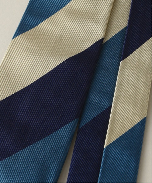 EDIFICE(エディフィス)の「レップブロックストライプAX ネクタイ(ネクタイ・メンズ・グレー/ブルー・FREE)」の5枚目の写真