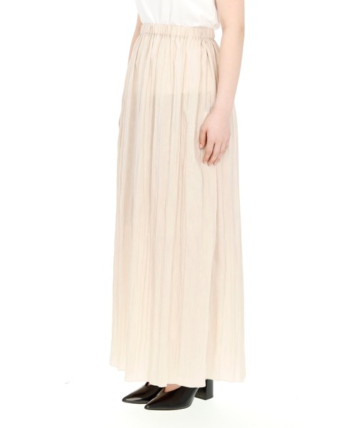 603(ロクマルサン)の「603 プリーツスカート(スカート・レディース・ベージュ・MEDIUM)」の6枚目の写真