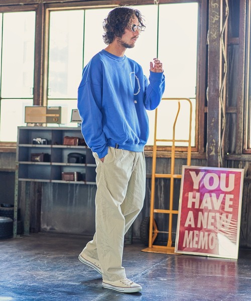 MARBLES(マーブルズ)の「mp9029-CORDUROY TUCK PANTS タックパンツ(その他パンツ・メンズ・ネイビー/アイボリー/ブラウン/ブラック・L/XL/S/M)」の11枚目の写真