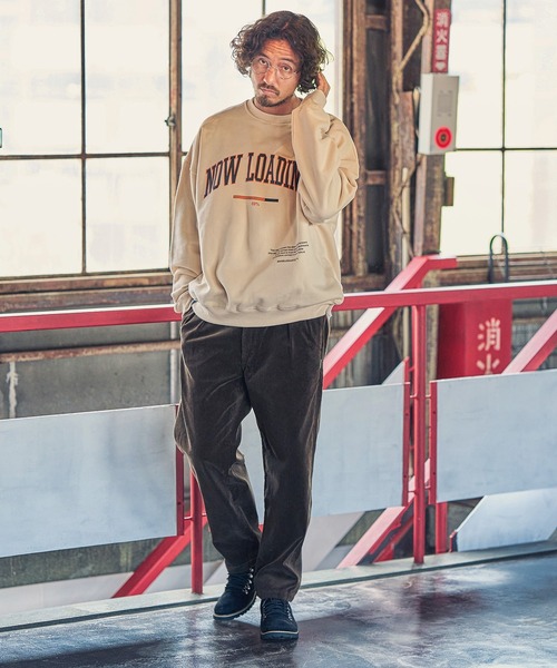 MARBLES(マーブルズ)の「mp9029-CORDUROY TUCK PANTS タックパンツ(その他パンツ・メンズ・ネイビー/アイボリー/ブラウン/ブラック・L/XL/S/M)」の16枚目の写真