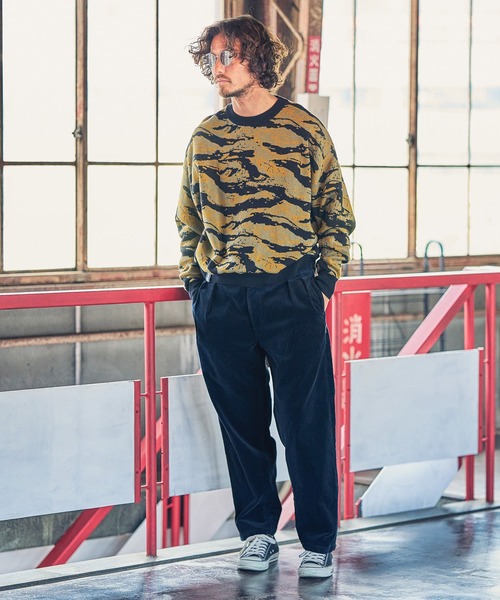 MARBLES(マーブルズ)の「mp9029-CORDUROY TUCK PANTS タックパンツ(その他パンツ・メンズ・ネイビー/アイボリー/ブラウン/ブラック・L/XL/S/M)」の19枚目の写真