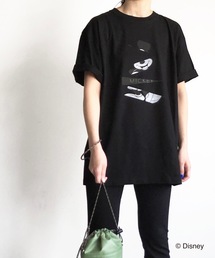 FD:キャラチョイ Disney ディズニー　ミッキーマウス ビッグTシャツ
