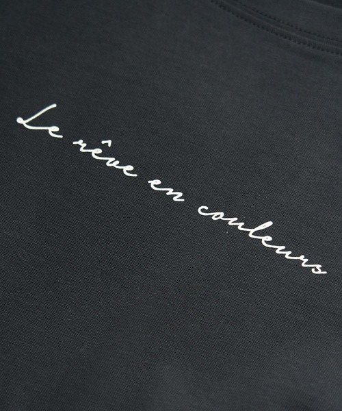 ROPE' PICNIC（ロペピクニック）の「コンパクトTシャツ（Tシャツ/カットソー・レディース・ブラック/ホワイト・38/40）」の10枚目の写真