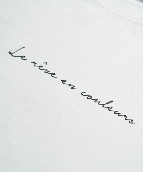 ROPE' PICNIC（ロペピクニック）の「コンパクトTシャツ（Tシャツ/カットソー・レディース・ブラック/ホワイト・38/40）」の11枚目の写真