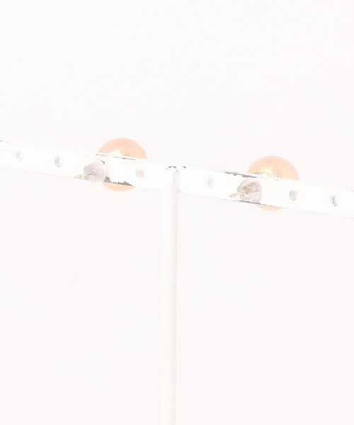 florist（フローリスト）の「つや消しカラーパールピアス（ピアス（両耳用）・レディース・ホワイト/ピンク/グリーン/アイボリー・FREE）」の9枚目の写真