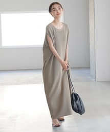 AMERICAN HOLIC | フレンチスリーブカットワンピース(ワンピース)