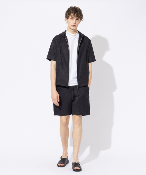 DESIGNWORKS（デザインワークス）の「【セットアップ対応】パンチングスウェード ショーツ（その他パンツ・メンズ・ブラック/ベージュ・44/46/48）」の12枚目の写真