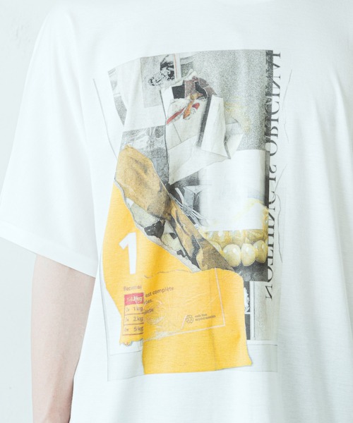 Lui's(ルイス)の「パールプリントドルマンBIGTシャツ(Tシャツ/カットソー・メンズ・ホワイト/ブラック/パープル・FREE)」の20枚目の写真