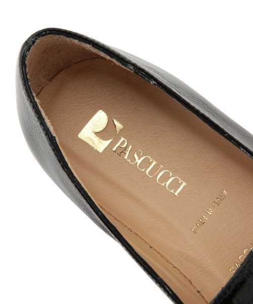 MADEMOISELLE ROPE'（マドモアゼル ロペ）の「【PASCUCCI】エナメルローファー（ローファー・レディース・ブラック・38/37/36/39）」の9枚目の写真