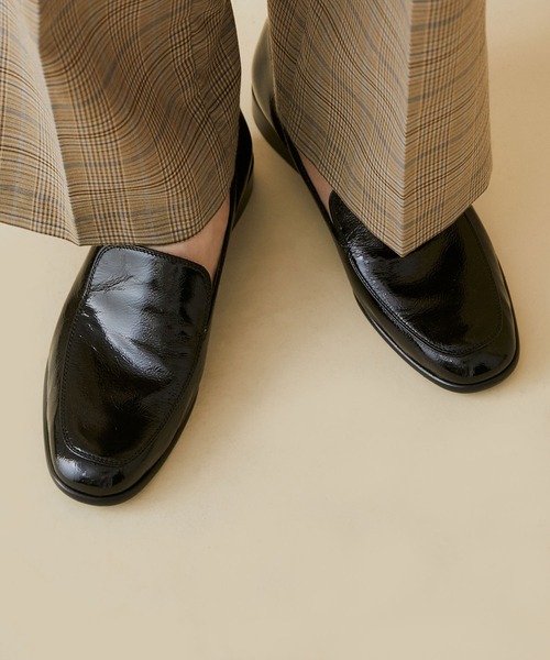 MADEMOISELLE ROPE'（マドモアゼル ロペ）の「【PASCUCCI】エナメルローファー（ローファー・レディース・ブラック・38/37/36/39）」の8枚目の写真