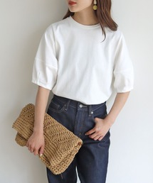 HER CLOSET | 【HERCLOSET】ランタンスリーブTシャツ(Tシャツ/カットソー)