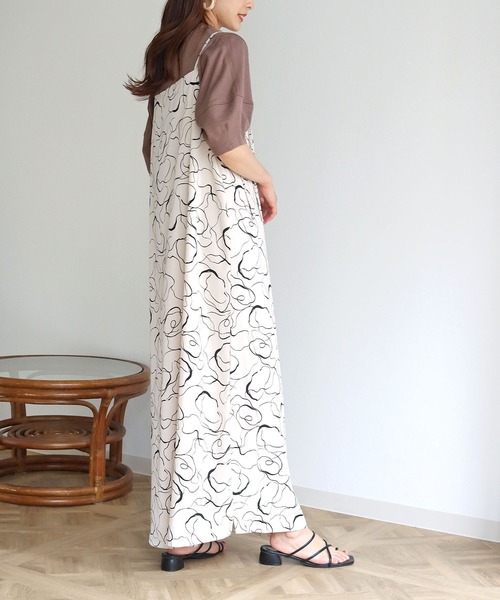 HER CLOSET（ハークローゼット）の「【shemoshelly】ランタンスリーブTシャツ（Tシャツ/カットソー・レディース・ホワイト/ブラック/カーキ/ブルー/アッシュブラウン・M）」の12枚目の写真