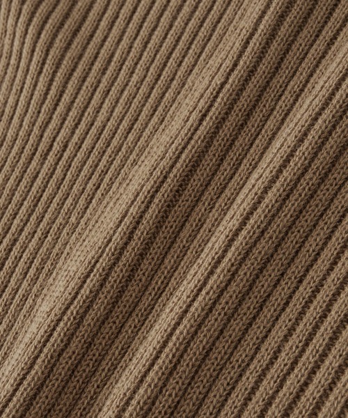 PURIL（ピュリル）の「【PURIL】リブメロータートルネックニット（ニット/セーター・レディース・ブラック/グリーン/アイボリー/モカ・S/M）」の18枚目の写真