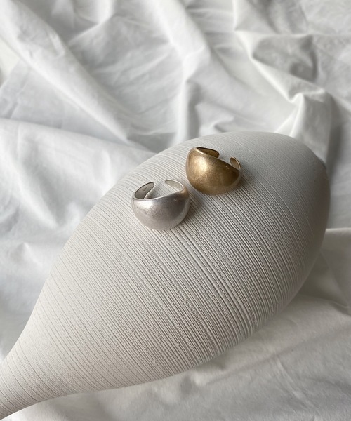 SANSeLF（サンセルフ）の「【SANSeLF】round shape ring　sanak21a006（リング・レディース・ゴールド/シルバー・FREE）」の3枚目の写真