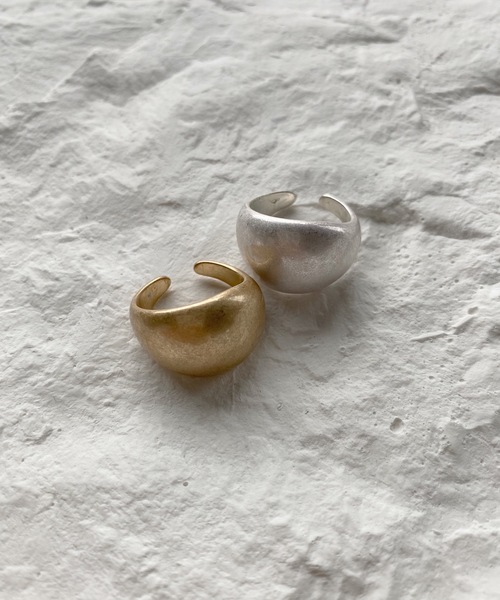 SANSeLF（サンセルフ）の「【SANSeLF】round shape ring　sanak21a006（リング・レディース・ゴールド/シルバー・FREE）」の4枚目の写真