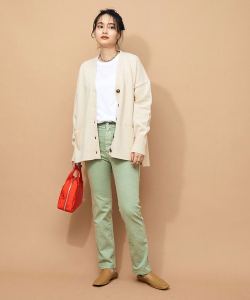 ADAM ET ROPE'(アダムエロペ)の「【WEB限定】中綿ラウンドミニボストン(ボストンバッグ・レディース・ブラック/オフホワイト/オレンジ・FREE)」の20枚目の写真