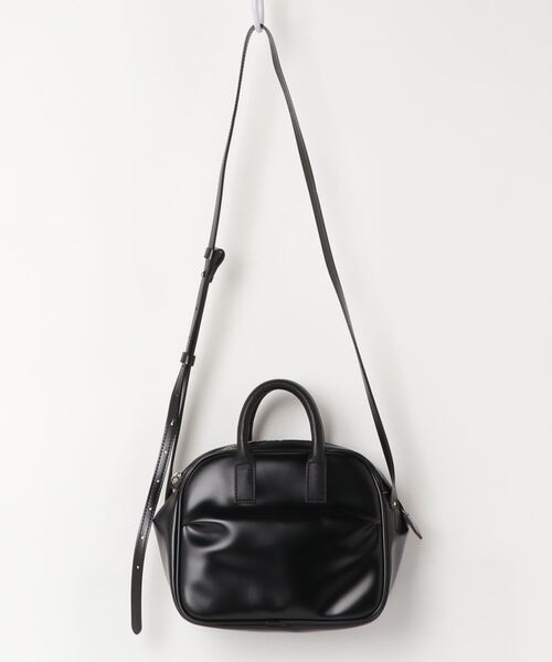 PIENI(ピエニ)の「PIENI(ピエニ)MINI BOSTON / ミニボストンバッグ(ショルダーバッグ・レディース・ブラック・FREE)」の1枚目の写真