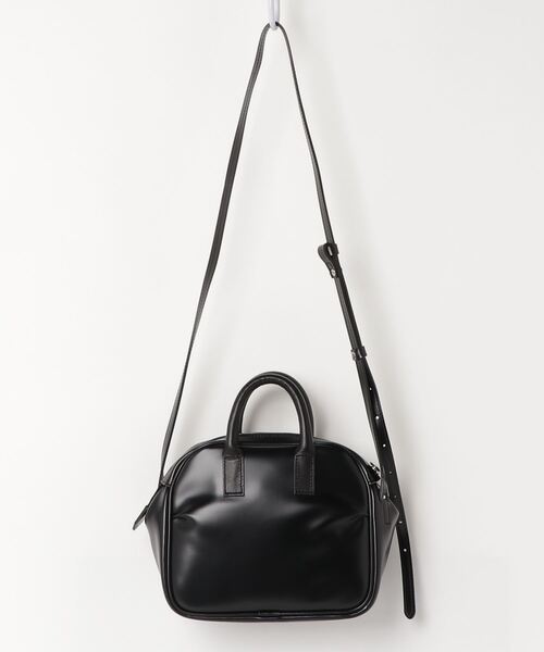 PIENI(ピエニ)の「PIENI(ピエニ)MINI BOSTON / ミニボストンバッグ(ショルダーバッグ・レディース・ブラック・FREE)」の2枚目の写真