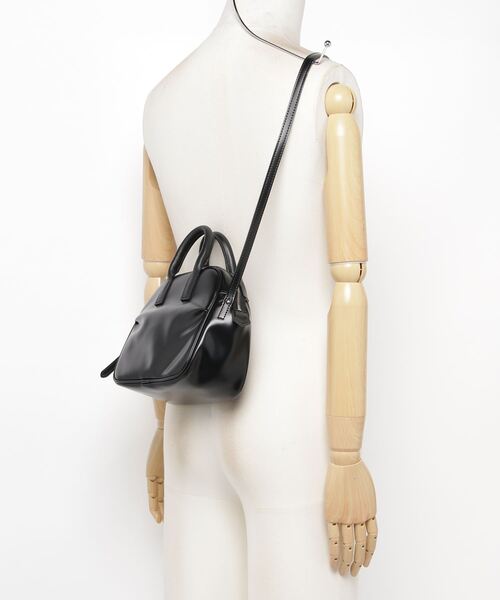 PIENI(ピエニ)の「PIENI(ピエニ)MINI BOSTON / ミニボストンバッグ(ショルダーバッグ・レディース・ブラック・FREE)」の5枚目の写真