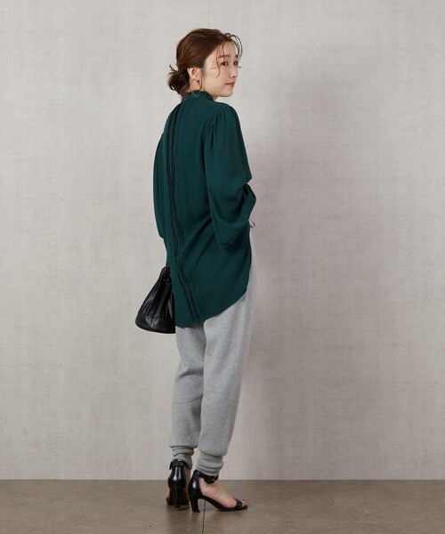 FREAK'S STORE（フリークスストア）の「▽【WEB限定】ニットジョガーパンツ（その他パンツ・レディース・ナチュラル/グレー/ブラック/ブルー/グリーン/ベージュ/レッド・SMALL/MEDIUM）」の11枚目の写真