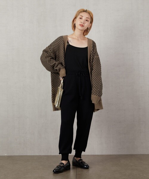 FREAK'S STORE（フリークスストア）の「▽【WEB限定】ニットジョガーパンツ（その他パンツ・レディース・ナチュラル/グレー/ブラック/ブルー/グリーン/ベージュ/レッド・SMALL/MEDIUM）」の13枚目の写真