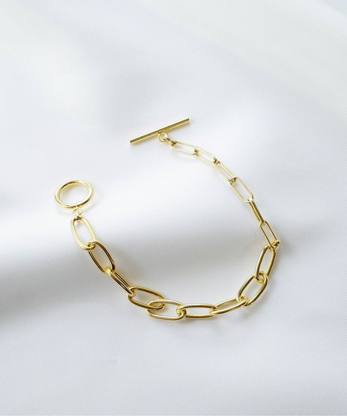 SIGNAL(シグナル)の「【SIGNAL/シグナル】Gradient Mix Chain Bracelet/ チェーンブレスレット(ブレスレット・レディース・ゴールド・16.5cm)」の8枚目の写真