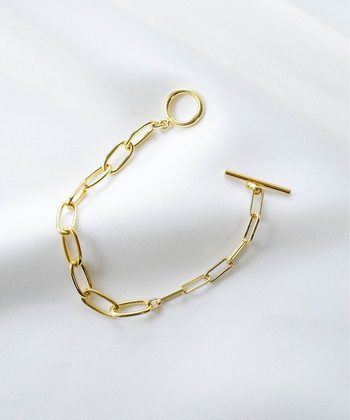 SIGNAL(シグナル)の「【SIGNAL/シグナル】Gradient Mix Chain Bracelet/ チェーンブレスレット(ブレスレット・レディース・ゴールド・16.5cm)」の7枚目の写真