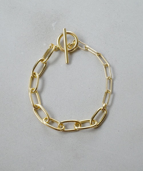 SIGNAL(シグナル)の「【SIGNAL/シグナル】Gradient Mix Chain Bracelet/ チェーンブレスレット(ブレスレット・レディース・ゴールド・16.5cm)」の10枚目の写真