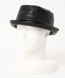 Ruben | ECO LEATHER PORKPIE HAT/エコレザーポークパイ(ハット)