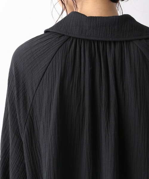 e/rm（イーアールエム）の「【e/rm】ダブルガーゼマキシワンピース 236472（ワンピース・レディース・オフホワイト/ブラック・FREE）」の10枚目の写真