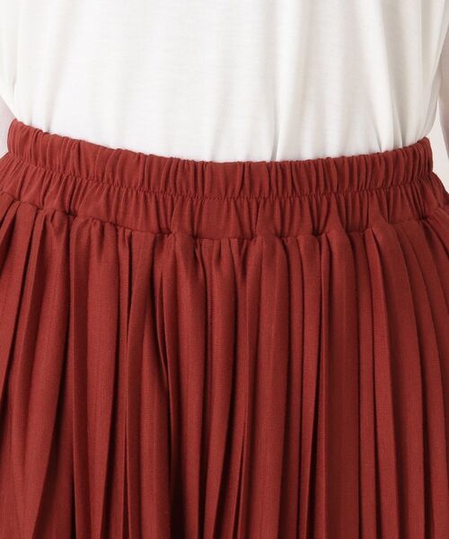 Cutie Blonde(キューティーブロンド)の「◆【吸湿発熱/S-LL】すそくるっプリーツパンツ(その他パンツ・レディース・カーキ/レンガ/チャコールグレー/ブラック/ブラウン系その他・03/01/04/02)」の9枚目の写真