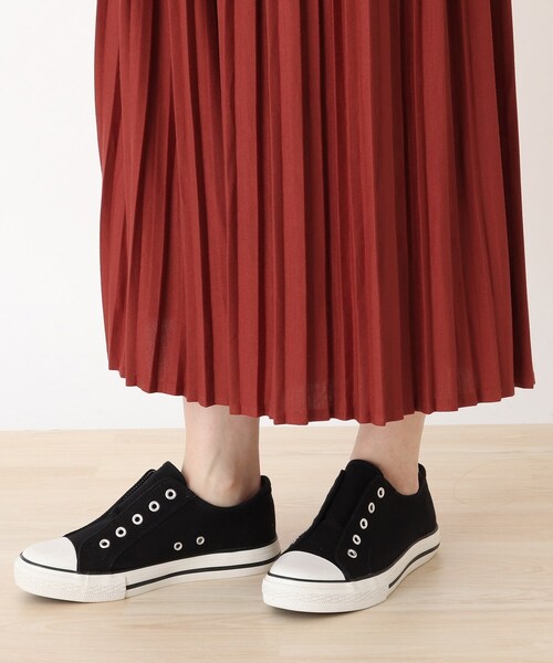 Cutie Blonde(キューティーブロンド)の「◆【吸湿発熱/S-LL】すそくるっプリーツパンツ(その他パンツ・レディース・カーキ/レンガ/チャコールグレー/ブラック/ブラウン系その他・03/01/04/02)」の10枚目の写真