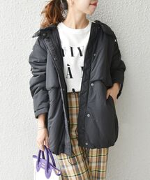 SHIPS any: THERMORE フード ミディ コート
