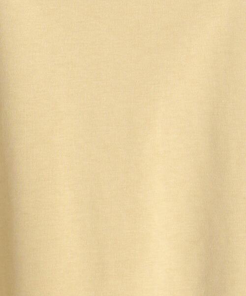 BEAUTY&YOUTH UNITED ARROWS（ビューティーアンドユースユナイテッドアローズ）の「BY シャツテール ロングスリーブ カットソー（Tシャツ/カットソー・レディース・ホワイト/ベージュ/ダークグレー・FREE）」の17枚目の写真