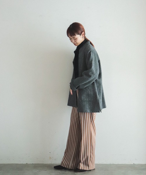 FIL DE FER（フィルデフェール）の「ヘリンボンストライプ イージー