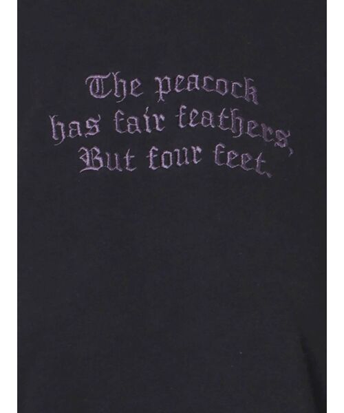 EVRIS（エヴリス）の「レタリングオーバーサイズスウェットフーディ（パーカー・レディース・アイボリー/ブラック/ブルー・FREE）」の17枚目の写真