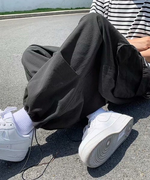 ミマ（ミマ）の「【ミマ】裾絞りパラシュートカーゴパンツ（カーゴパンツ・レディース・ブラック/カーキ/ホワイト・FREE）」の20枚目の写真