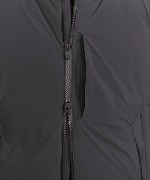 BEAUTY&YOUTH UNITED ARROWS（ビューティーアンドユースユナイテッドアローズ）の「BY “小松マテーレ” ナイロン  ALLIED ダウンジャケット（ダウンジャケット/コート・メンズ・ブラック/オリーブ/ダークグレー・S/M/L/XL）」の5枚目の写真