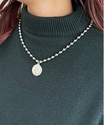 apres jour mignon | 【apresjour mignon×ARIAZ】ボールチェーンコインネックレス(ネックレス)