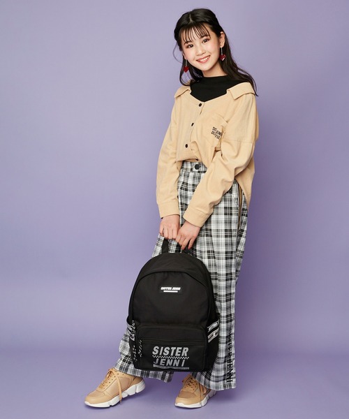 SISTER JENNI(SISTER JENNI)の「ドッキングコーデュロイシャツ(シャツ/ブラウス・キッズ・ベージュ/ラベンダー/カーキ・140cm/150cm/130cm/160cm)」の13枚目の写真