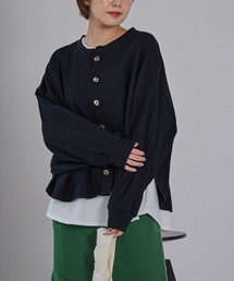 Heather | ワッフルカーディガン2P　254853(Tシャツ/カットソー)