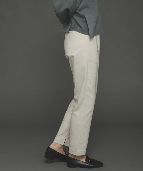 SENSE OF PLACE by URBAN RESEARCH(センスオブプレイスバイアーバンリサーチ)の「『TALLサイズあり』ストレッチスリムテーパードパンツ(その他パンツ・レディース・ブラック/オレンジ/アイボリー/ベージュ/ブラウン・SMALL/TALL/MEDIUM/X-SMALL/LARGE)」の19枚目の写真