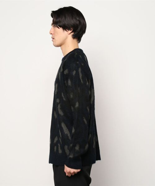 TOWNCRAFT（タウンクラフト）の「TOWNCRAFT / タウンクラフト SHAGGY JACQUARD CREW SWATER（ニット/セーター・メンズ・ベージュ/ネイビー/ブラウン/マルチ/その他1/その他2/ブラウン系その他/ストライプ・MEDIUM/LARGE/SMALL/X-SMALL）」の9枚目の写真