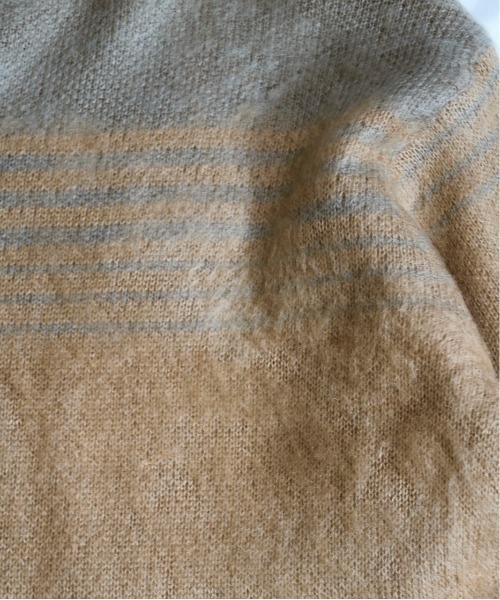 TOWNCRAFT（タウンクラフト）の「TOWNCRAFT / タウンクラフト SHAGGY JACQUARD CREW SWATER（ニット/セーター・メンズ・ベージュ/ネイビー/ブラウン/マルチ/その他1/その他2/ブラウン系その他/ストライプ・MEDIUM/LARGE/SMALL/X-SMALL）」の18枚目の写真