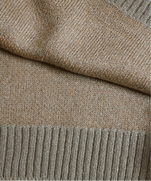 TOWNCRAFT（タウンクラフト）の「TOWNCRAFT / タウンクラフト SHAGGY JACQUARD CREW SWATER（ニット/セーター・メンズ・ベージュ/ネイビー/ブラウン/マルチ/その他1/その他2/ブラウン系その他/ストライプ・MEDIUM/LARGE/SMALL/X-SMALL）」の16枚目の写真