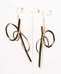 カヤ | 【カヤ】水引結び輪重ねピアス(ピアス（両耳用）)