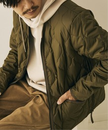 TAION | ◆【TAION / タイオン】キルティングライナーブルゾン(ミリタリージャケット)